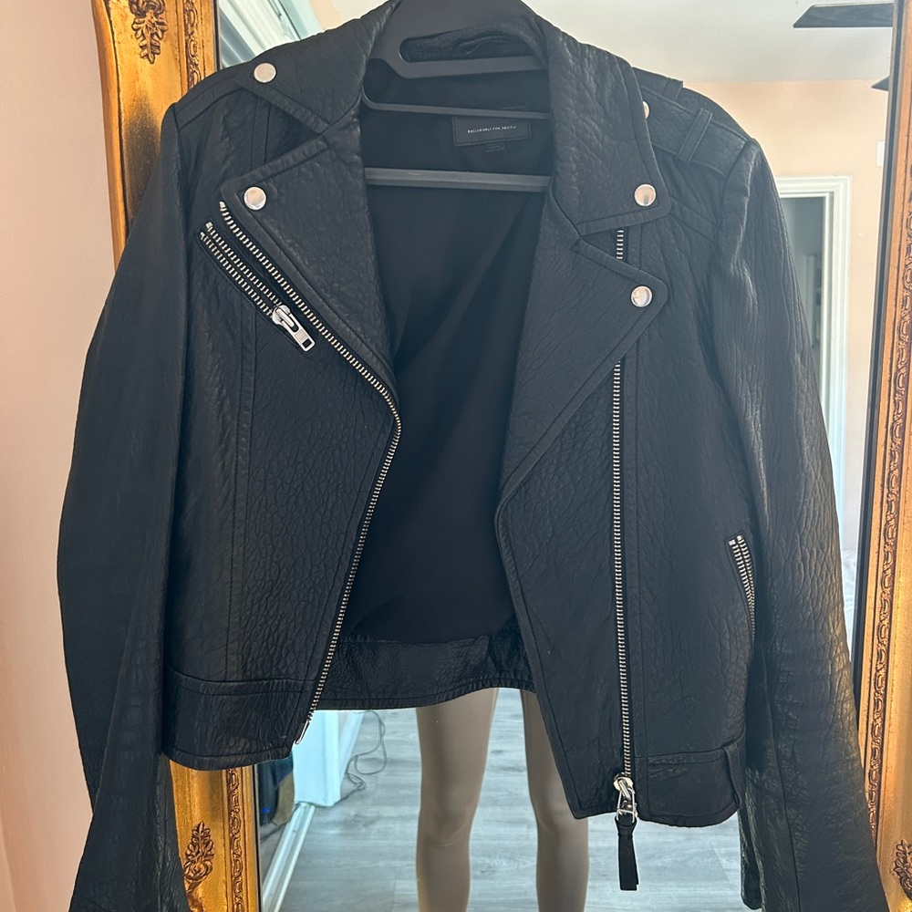 Mackage x Aritzia Collaboration Leather Jacket